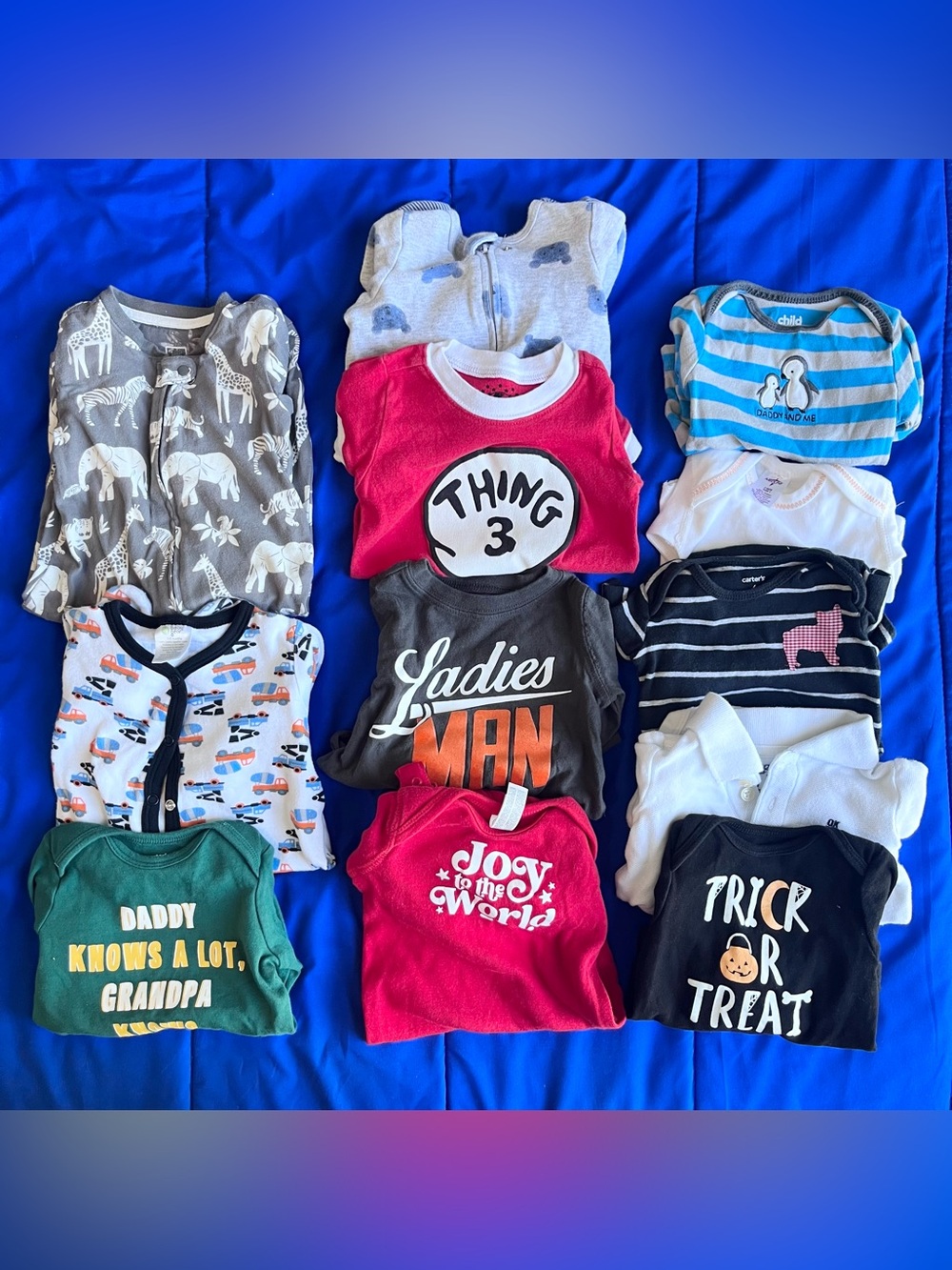 Baby Clothes Random Bundle Lot 3-6 Months (12)